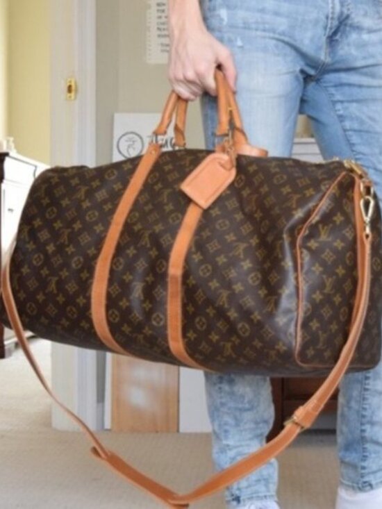 Louis Vuitton Handbags - LOUIS VUITTON KEEPALL 60 BANDOULIERE TRAVEL BAG MONOGRAM